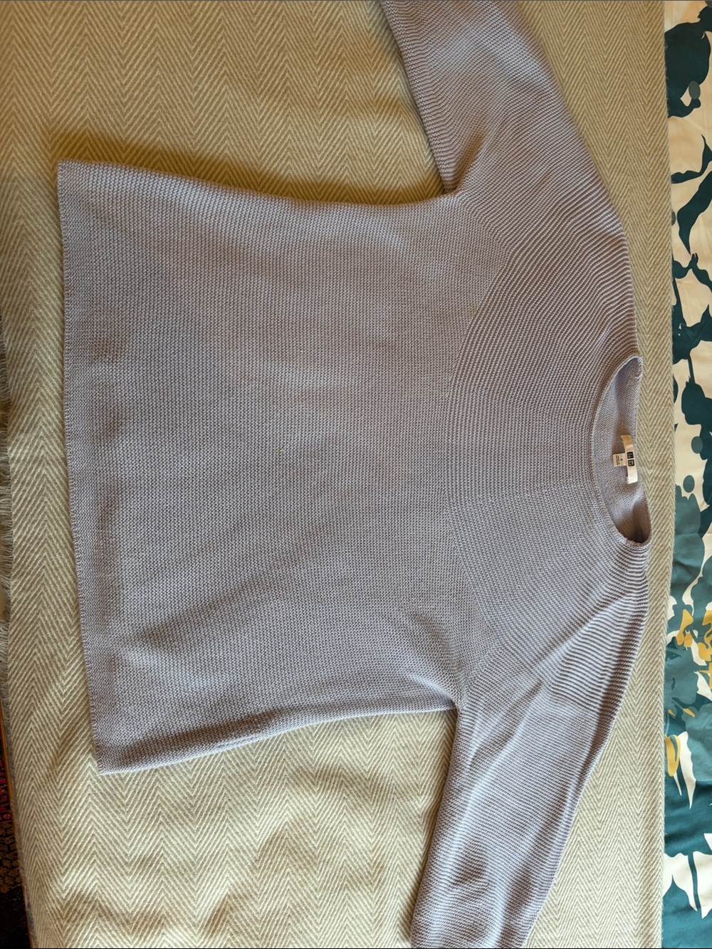 Lavender 3D Knit 💯 cotton